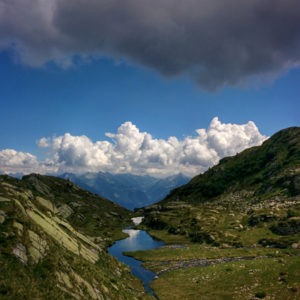 Hike Laghi di Spluga trailhead from Cevo