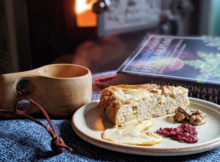 Vegan apple cake