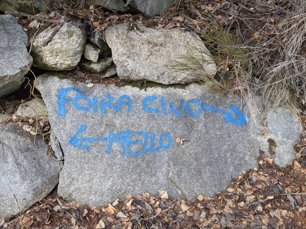 Hike along the Pista Tagliafuoco, fire break track, of the Costiera dei Cech