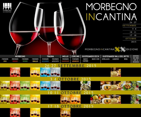 Morbegno in Cantina 2015 Programma