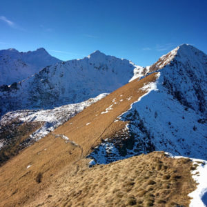 Panorama dalla Cima Rosetta in Valgerola - Valtellina