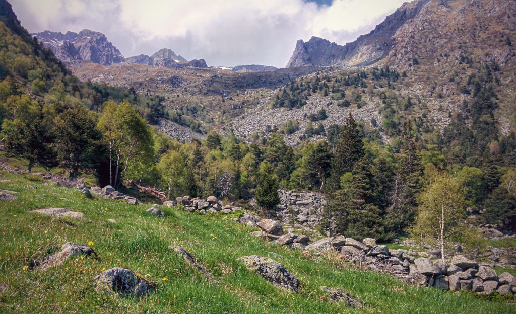 Alpeggio di Pesc sulla Costiera dei Cech, Valtellina